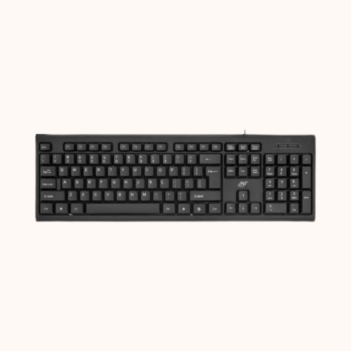 Open Box Ant Value FKBRI01 Wired USB Multi-device Keyboard