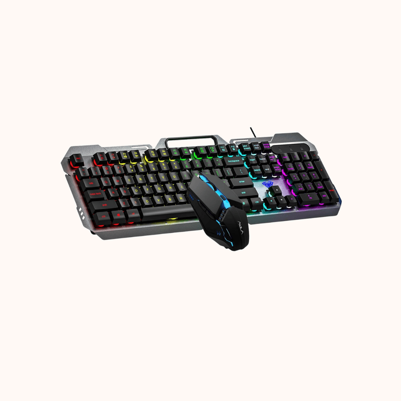 Open Box Aula F2023 Combo Wired USB Gaming mouse & keyboard Open Box Aula F2023 Combo Wired USB Gaming mouse & keyboard