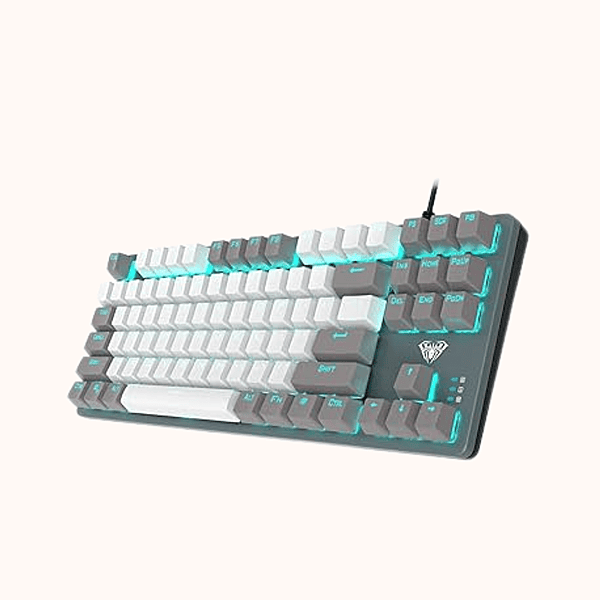 Open Box Aula F3287 Mechanical / Rainbow Backlight, Anti-ghosting, Blue switch, TKL Wired USB Gaming Keyboard