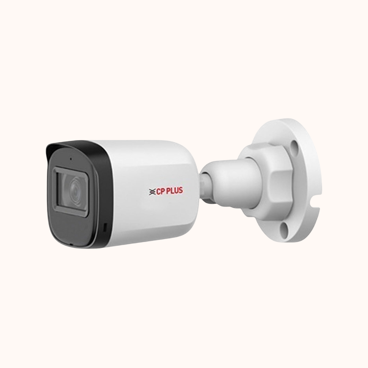Open Box CP-Plus 2.4MP IR Wired Bullet Outdoor Camera Compatible with DVR only | 3.6mm Lens | 30 Meter Black & White Night Vision | IP67 | Analog HD CCTV Camera, White, CP-URC-TC24PL3