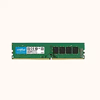 Open Box Crucial Basics 8GB DDR4 1.2v CL19 UDIMM RAM Memory Module for Desktop (2666Mhz)