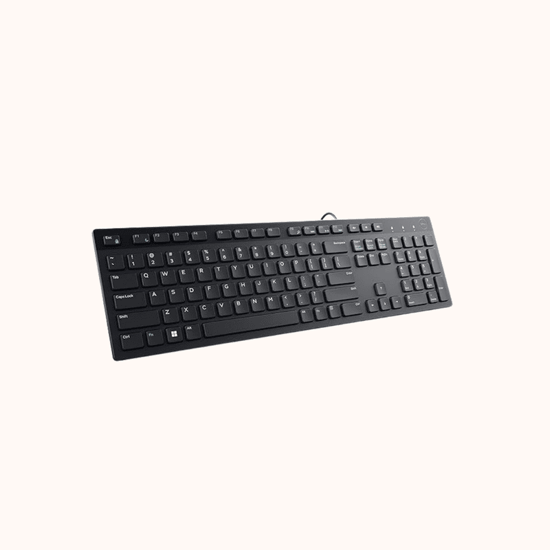 Open Box DELL KB 216 Wired USB Desktop Keyboard  (Black)