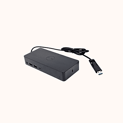 Open Box Dell USB 3.0 Type-C  Docking Station (D6000)