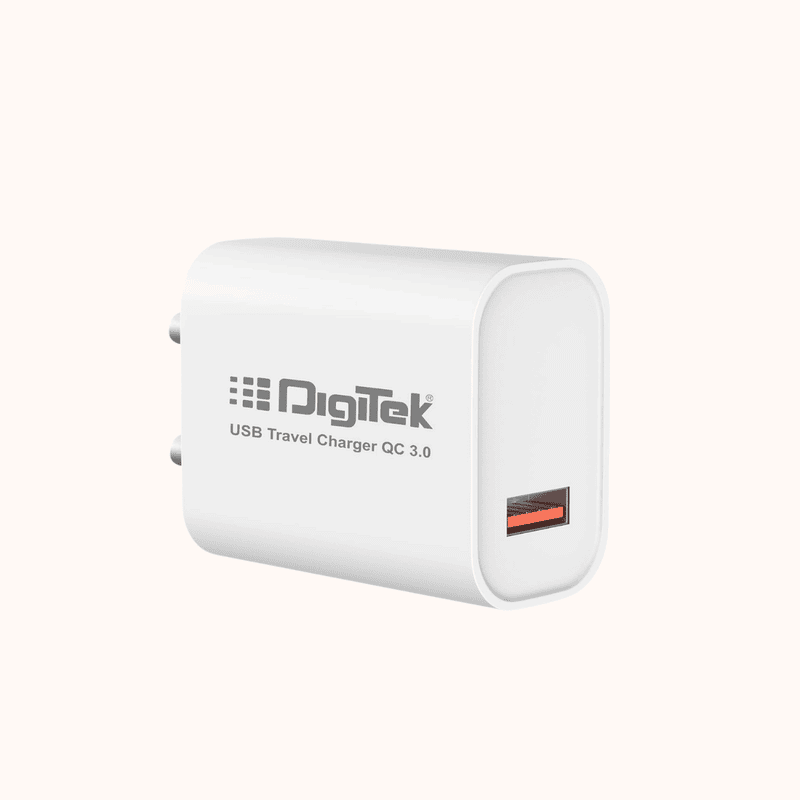 Open Box Digitek Smart Fast USB Travel Charger QC 3.0 (DMQC-030)