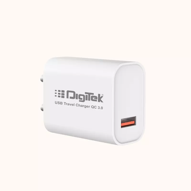 Open Box Digitek Smart Fast USB Travel Charger QC 3.0 (DMQC-030)