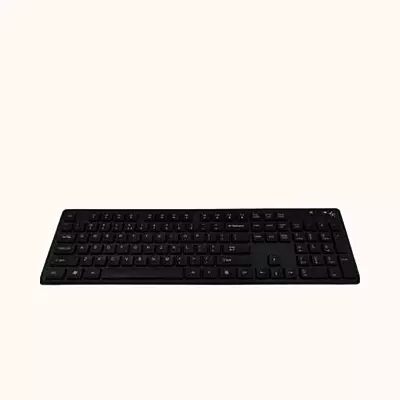 Open Box Flipkart SmartBuy KM-206W Wireless Laptop Keyboard (Matte Black)