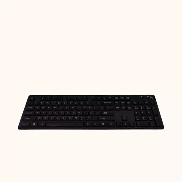 Open Box Flipkart SmartBuy KM-206W Wireless Laptop Keyboard  (Matte Black)