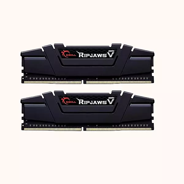 Open Box G.SKILL Ripjaws V 32GB (1 * 32GB) DDR4 3200 MHz CL16-18-18-38 1.35V Desktop Memory RAM (F4-3200C16S-32GVK)