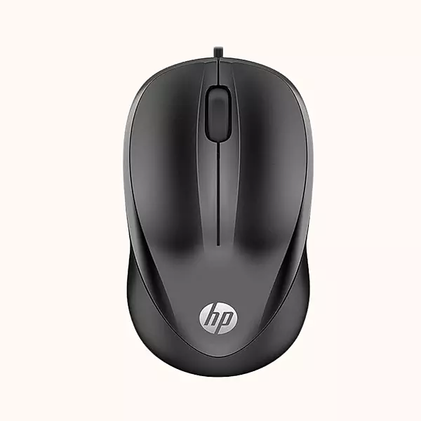 Open Box HP 1000 Wired Optical Mouse