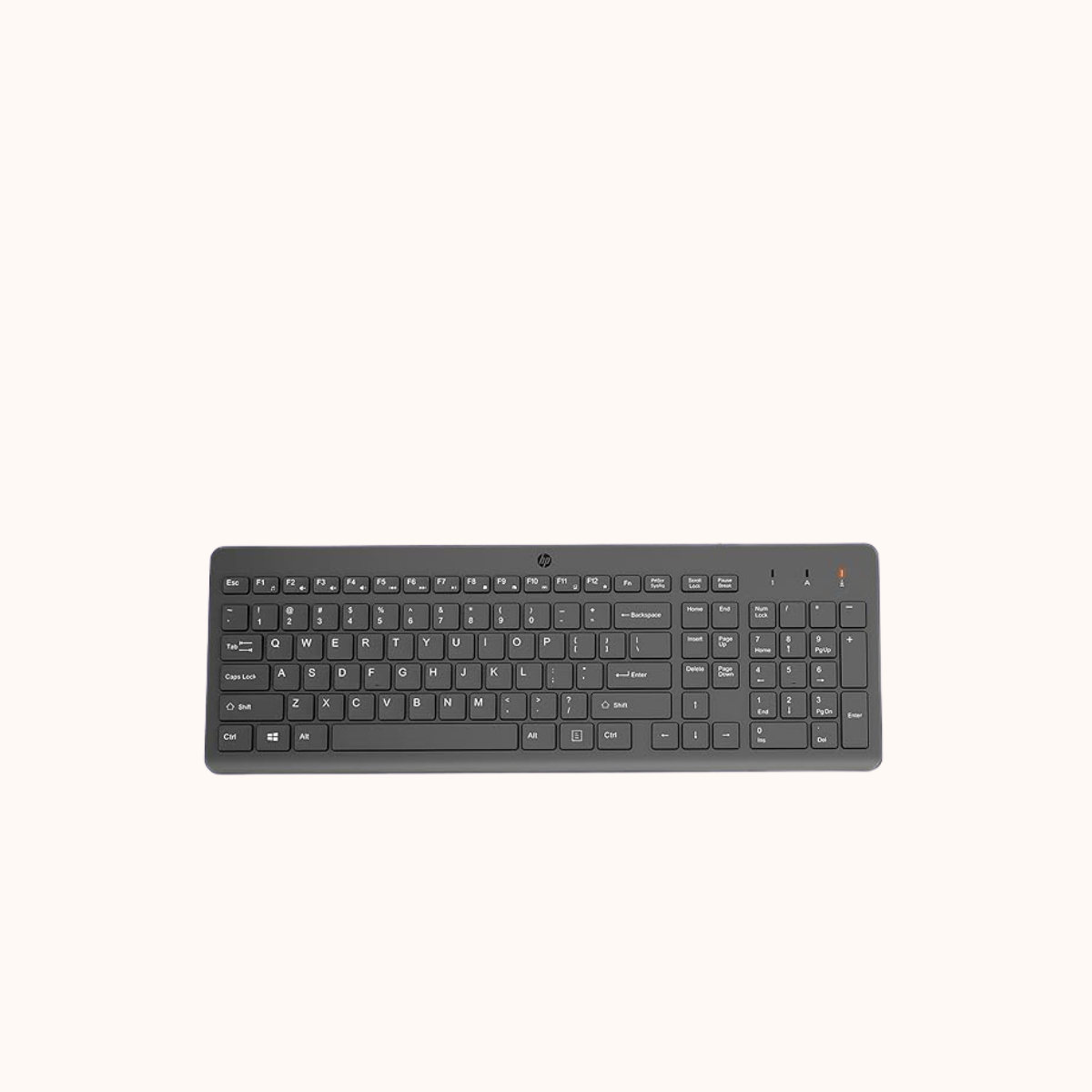 Open Box HP 150 Wired USB Desktop Keyboard  (Black)