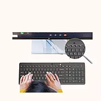 Open Box HP 150 Wired USB Desktop Keyboard  (Black)