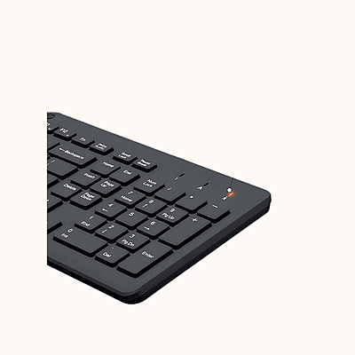 Open Box HP 150 Wired USB Desktop Keyboard  (Black)