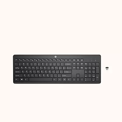 Open Box HP 230 Wireless Keyboard Wireless Laptop Keyboard