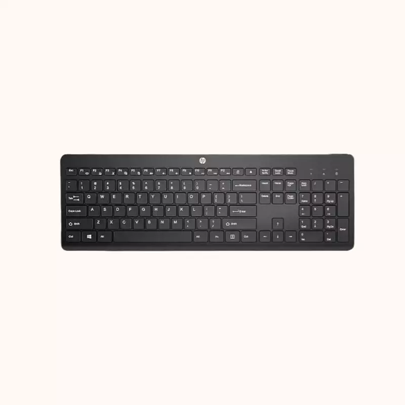Open Box HP 330 Keyboard Wireless Desktop Keyboard