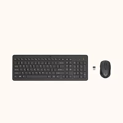 Open Box HP 330 Mouse & Keyboard Combo Wireless Desktop Keyboard