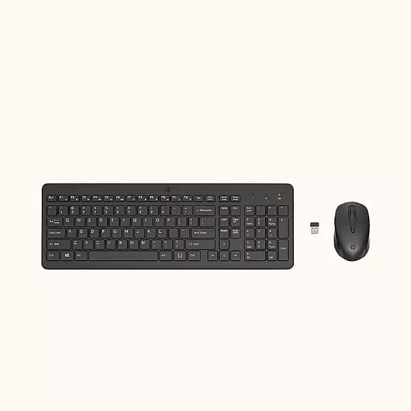 Open Box HP 330 Mouse & Keyboard Combo Wireless Desktop Keyboard