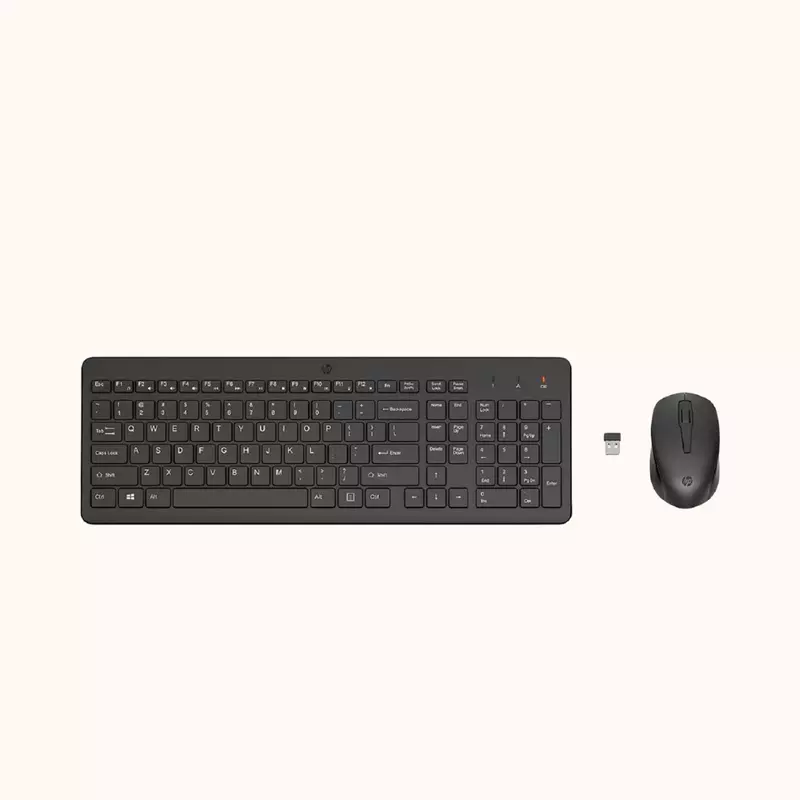 Open Box HP 330 Mouse & Keyboard Combo Wireless Desktop Keyboard