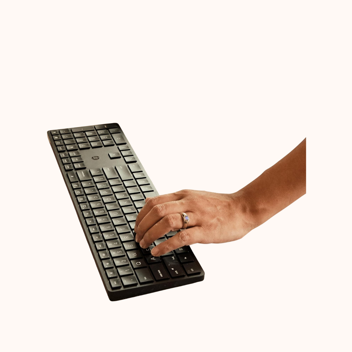 Open Box HP 450 Programmable Wireless Laptop Keyboard