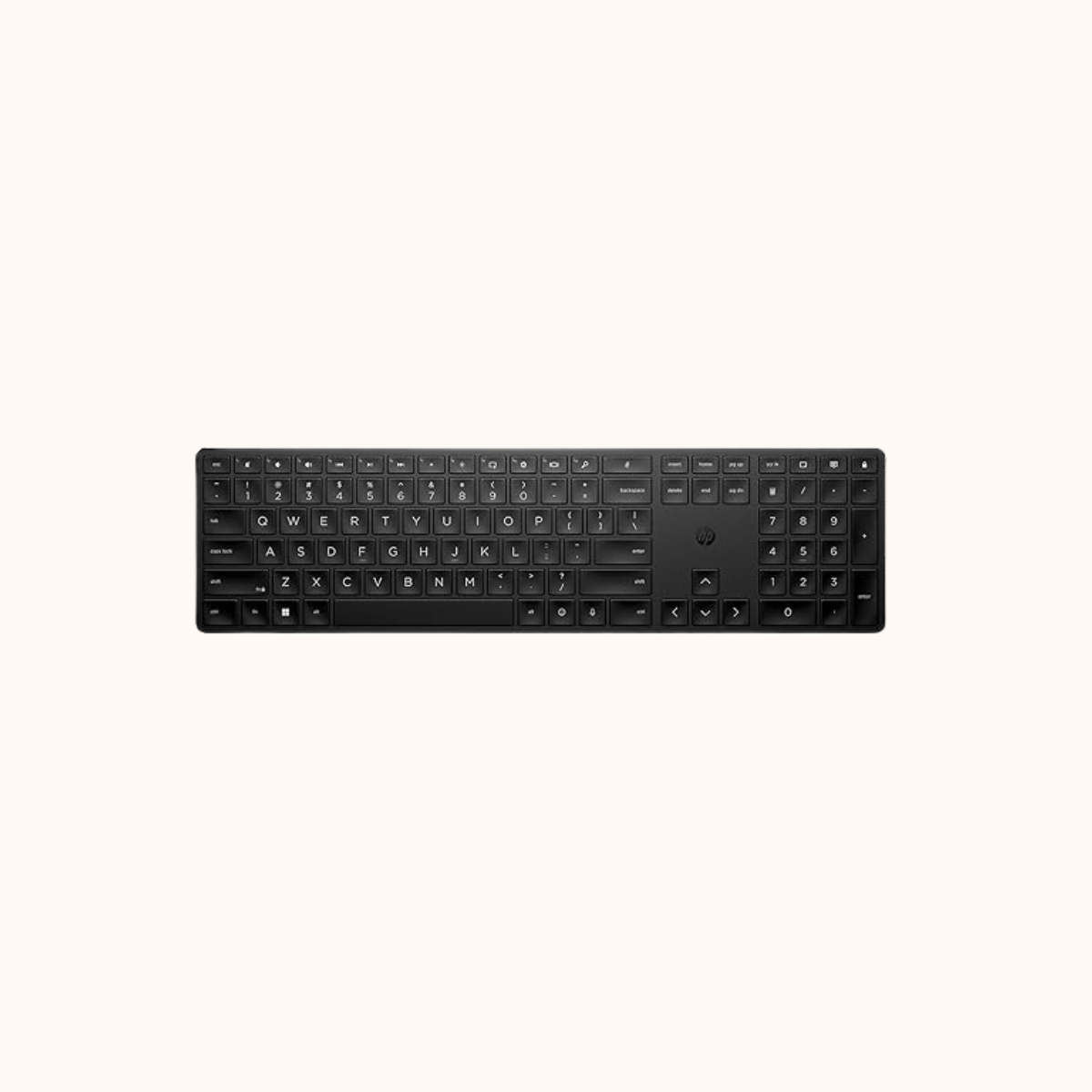 Open Box HP 450 Programmable Wireless Laptop Keyboard