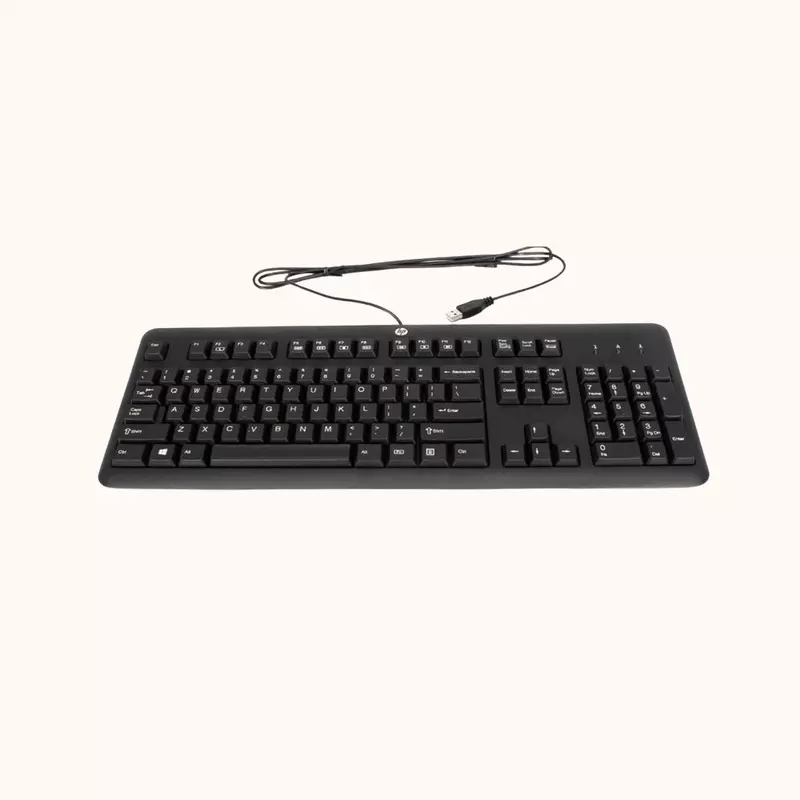 Open Box HP Black Keyboard KU-1156 PN 672647-003