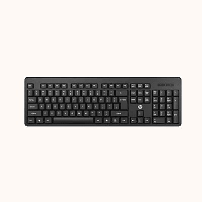 Open Box HP K160 Wireless Desktop Keyboard
