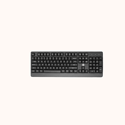 Open Box HP Keyboard  Wired USB Desktop keyboard KM180