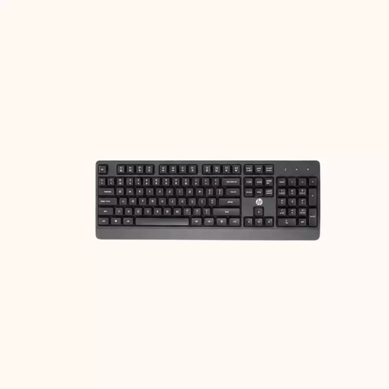 Open Box HP Keyboard  Wired USB Desktop keyboard KM180