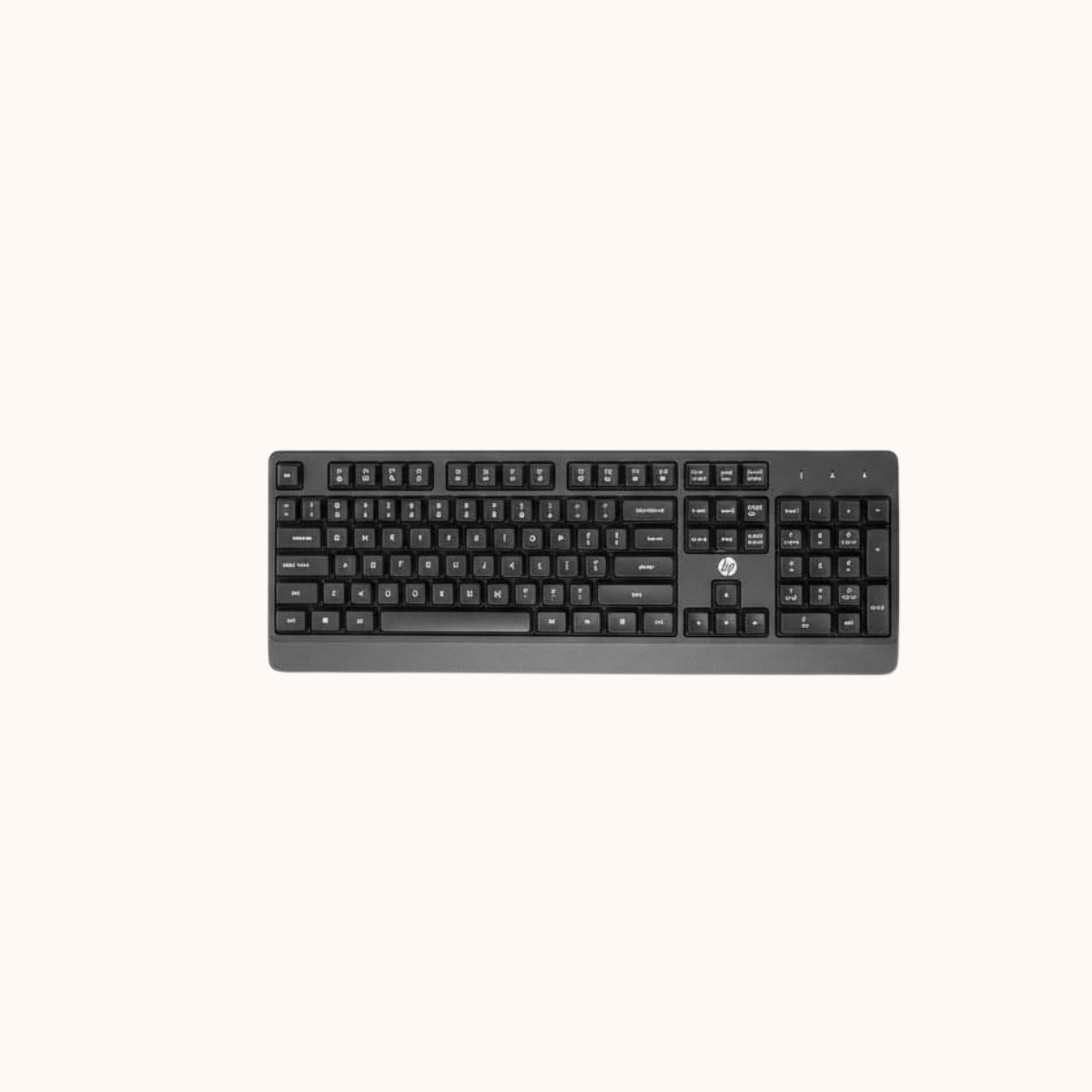 Open Box HP Keyboard  Wired USB Desktop keyboard KM180