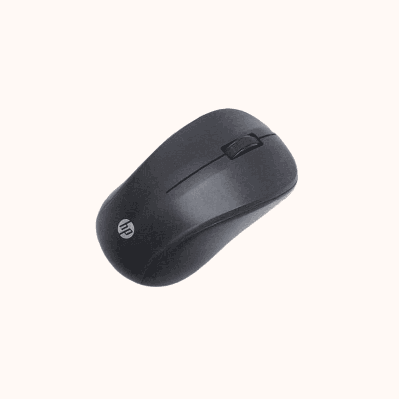 Open Box HP S500 / Full Size, Ambidesxtrous Design, Anti slip rubber scroll wheel, 1200 DPI Wireless Optical Mouse