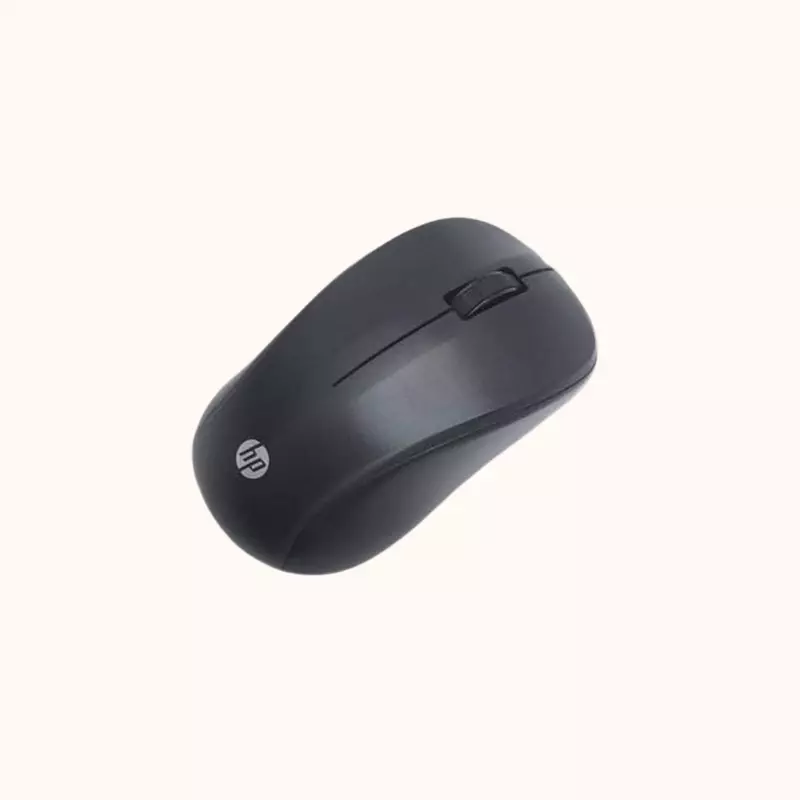 Open Box HP S500 / Full Size, Ambidesxtrous Design, Anti slip rubber scroll wheel, 1200 DPI Wireless Optical Mouse