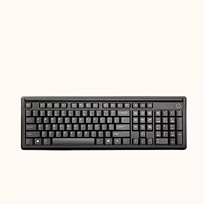 Open Box HP Wired USB Keyboard K45 | Black Authentic HP | H3C52AA#ABA