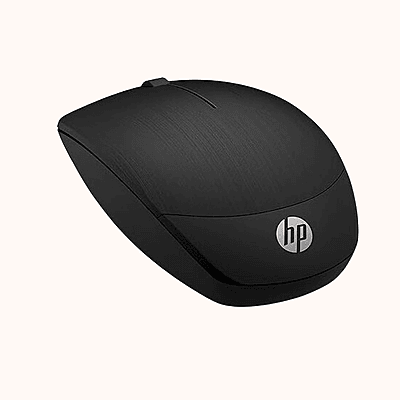Open Box HP X200 / Perfect Palm fit., built-in battery indicator, upto 1600 DPI Wireless Laser Mouse