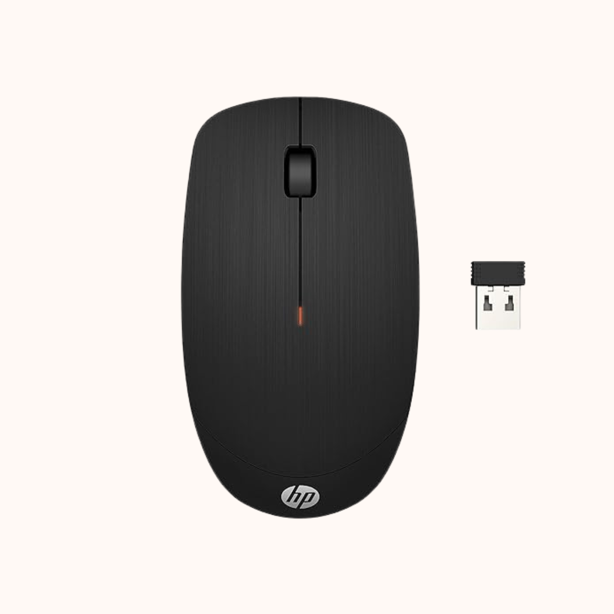 Open Box HP X200 / Perfect Palm fit., built-in battery indicator, upto 1600 DPI Wireless Laser Mouse