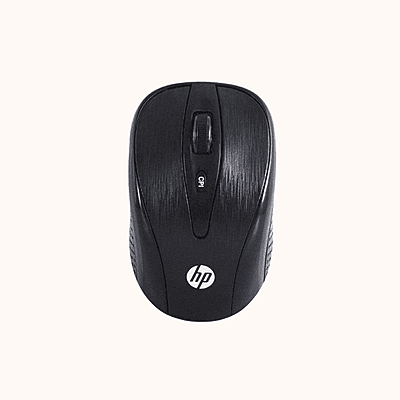 Open Box HP wireless & mouse Wireless Laptop Mouse (Black)