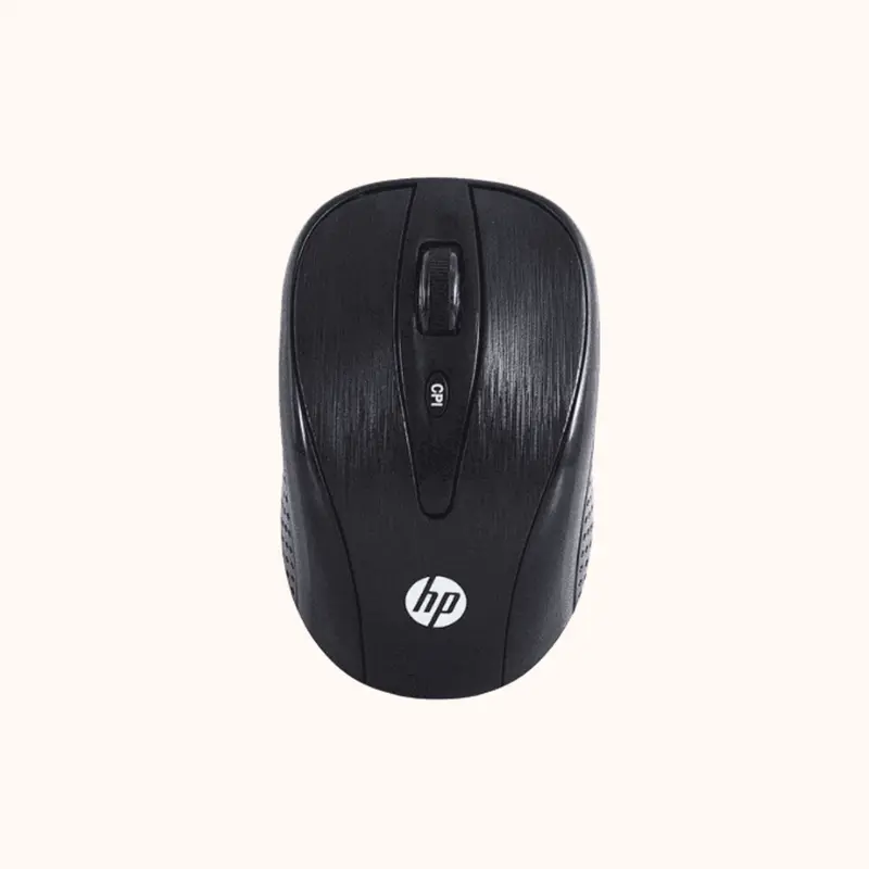 Open Box HP wireless & mouse Wireless Laptop Mouse (Black)