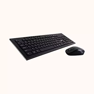 Open Box HP wireless keyboard & mouse combo Wireless Laptop Keyboard (Black)