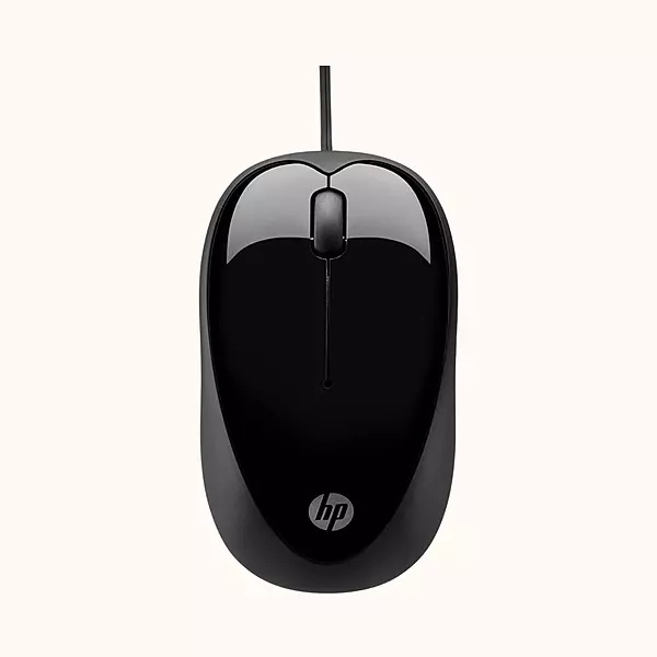 Open Box HP x1000 Wired Optical Mouse  (USB 2.0, Black)
