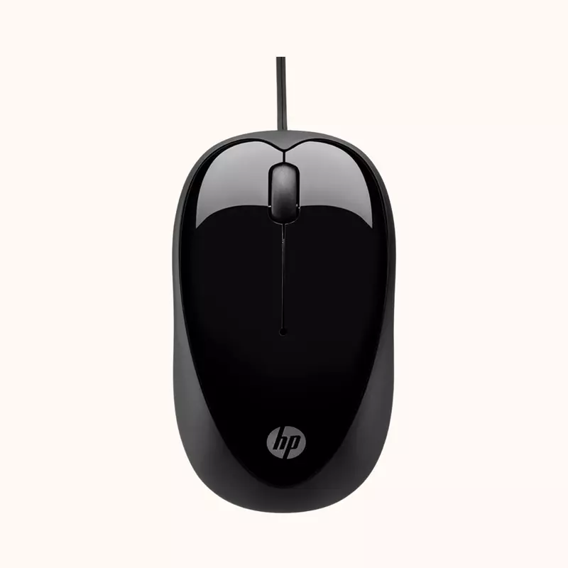 Open Box HP x1000 Wired Optical Mouse (USB 2.0, Black)