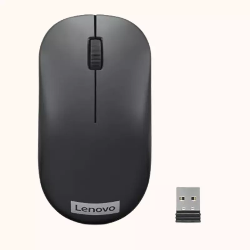 Open Box Lenovo 130 Wireless Optical Mouse, 1000 DPI