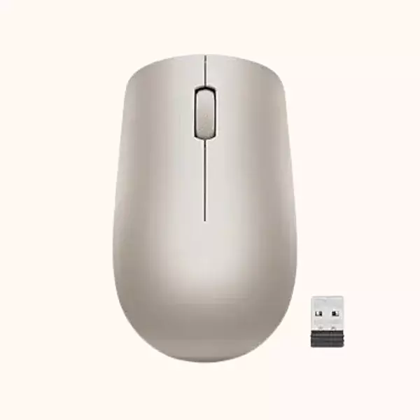 Open Box Lenovo 530 Wireless Optical Mouse Silver