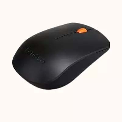 Open Box Lenovo KB MICE_BO 300 USB Wired Optical Mouse (USB 2.0, Black)