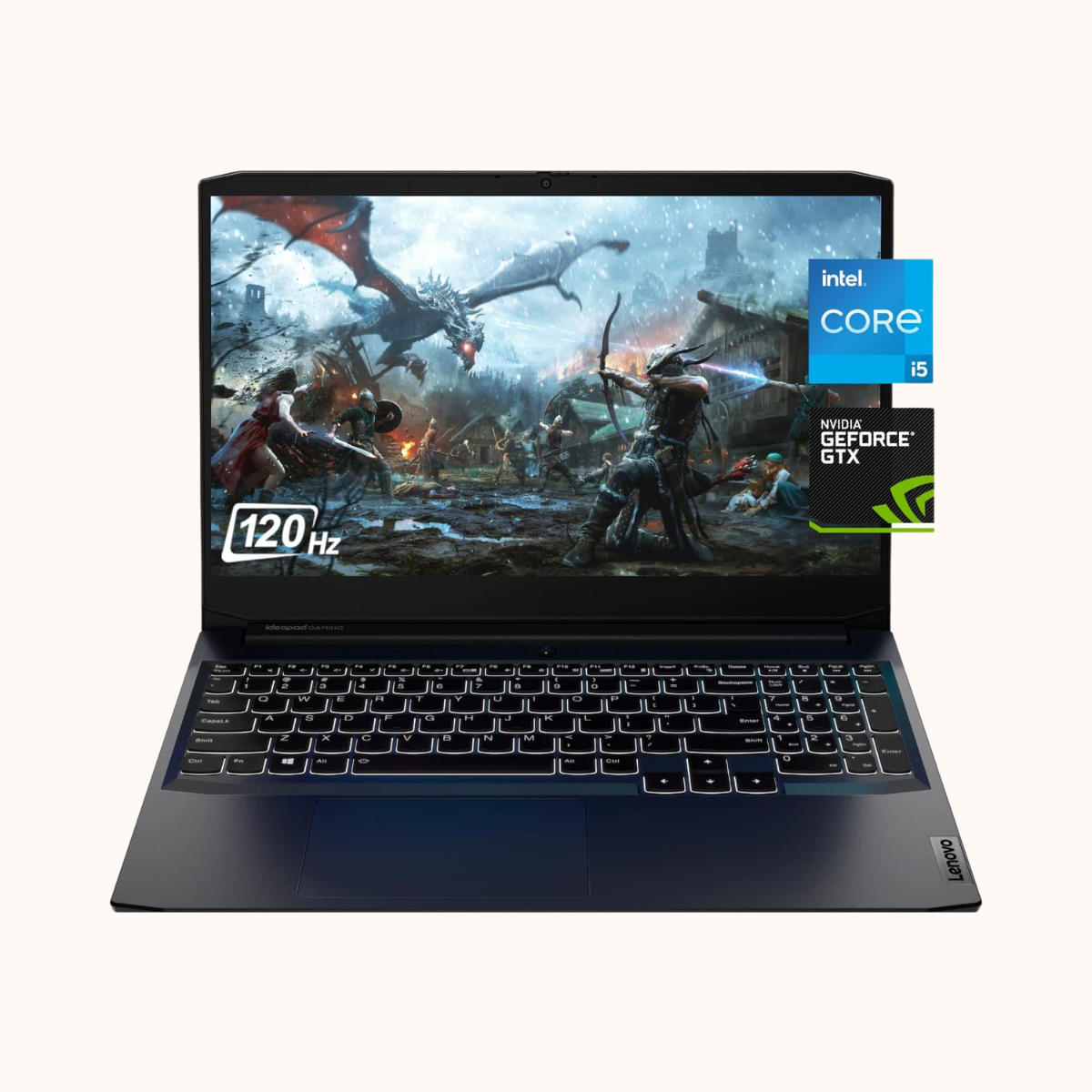 Open Box Lenovo Lenovo IdeaPad Gaming 3 Intel Intel Core i5 11th Gen 11300H - (8 GB/1 TB HDD/256 GB SSD/Windows 11 Home/4 GB Graphics/NVIDIA GeForce RTX 3050/120 Hz) 15IHU6 Gaming Laptop