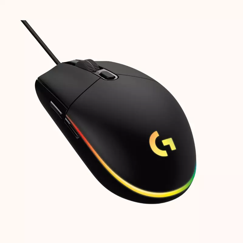 Open Box Logitech G102 Light Sync / DPI Upto 8000, 6 Programmable Buttons, RGB Wired Optical Gaming Mouse