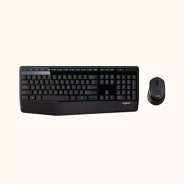 Open Box Logitech MK345/Wireless Compact,Win Mac,Desktop,Tablet,Smartphone,LaptopCompatible Wireless Laptop Keyboard  (Black)
