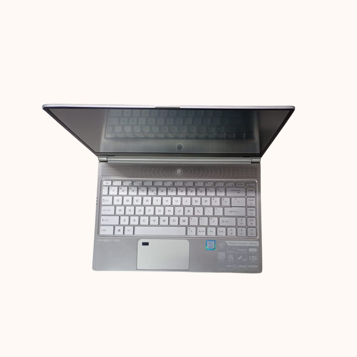 Open Box MSI 13", Intel i5-8U 8 GB RAM 256GB SSD DDR3 silver-MS-14B3