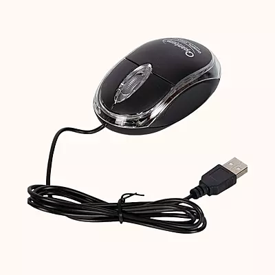 Open Box QHMPL Quantum USB Wired Optical Mouse