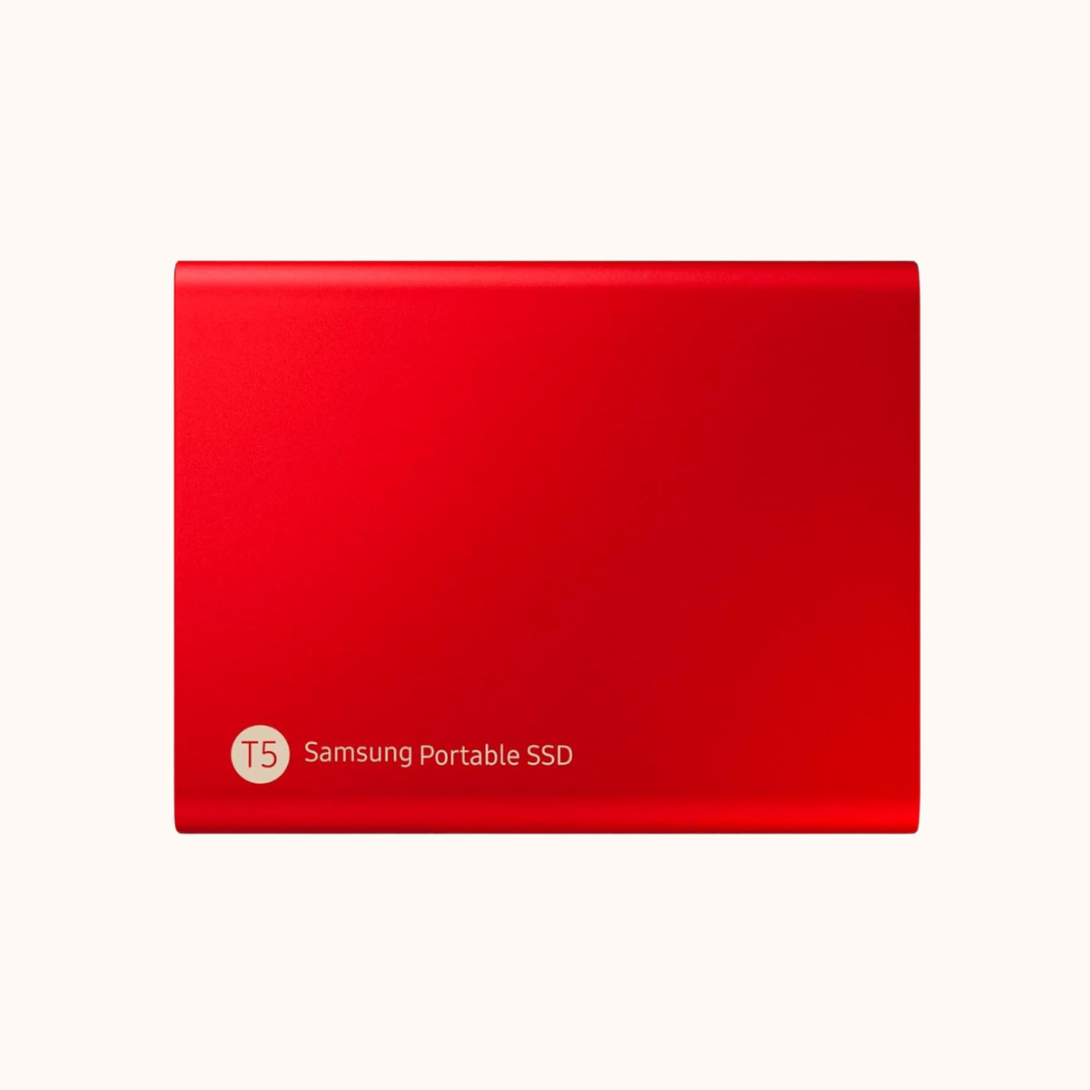 Open Box Samsung Up to 540MB/s USB 3.1 Gen 2 (10Gbps, Type-C) External Solid State Drive (Portable SSD) Metallic Red, T5 500GB