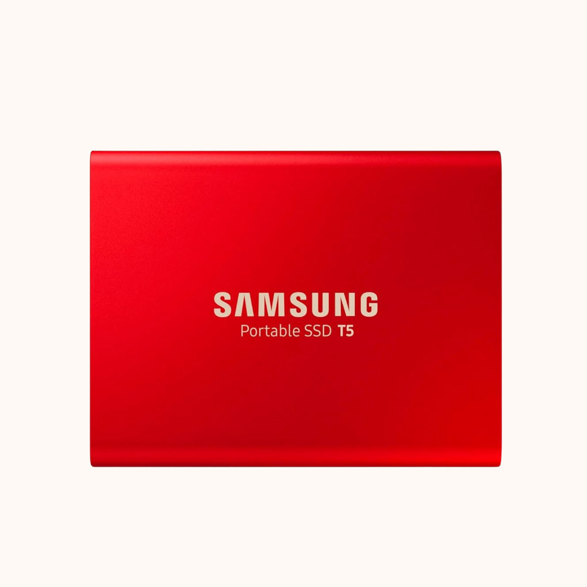 Open Box Samsung Up to 540MB/s USB 3.1 Gen 2 (10Gbps, Type-C) External Solid State Drive (Portable SSD) Metallic Red, T5 500GB