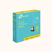 Open Box TP-Link USB WiFi Adapter N150 Wireless Network Adapter for Desktop - Nano Size WiFi Dongle Compatible with Windows 11/10/7/8/8.1/XP/ Mac OS 10.9-10.15 (TL-WN725N)