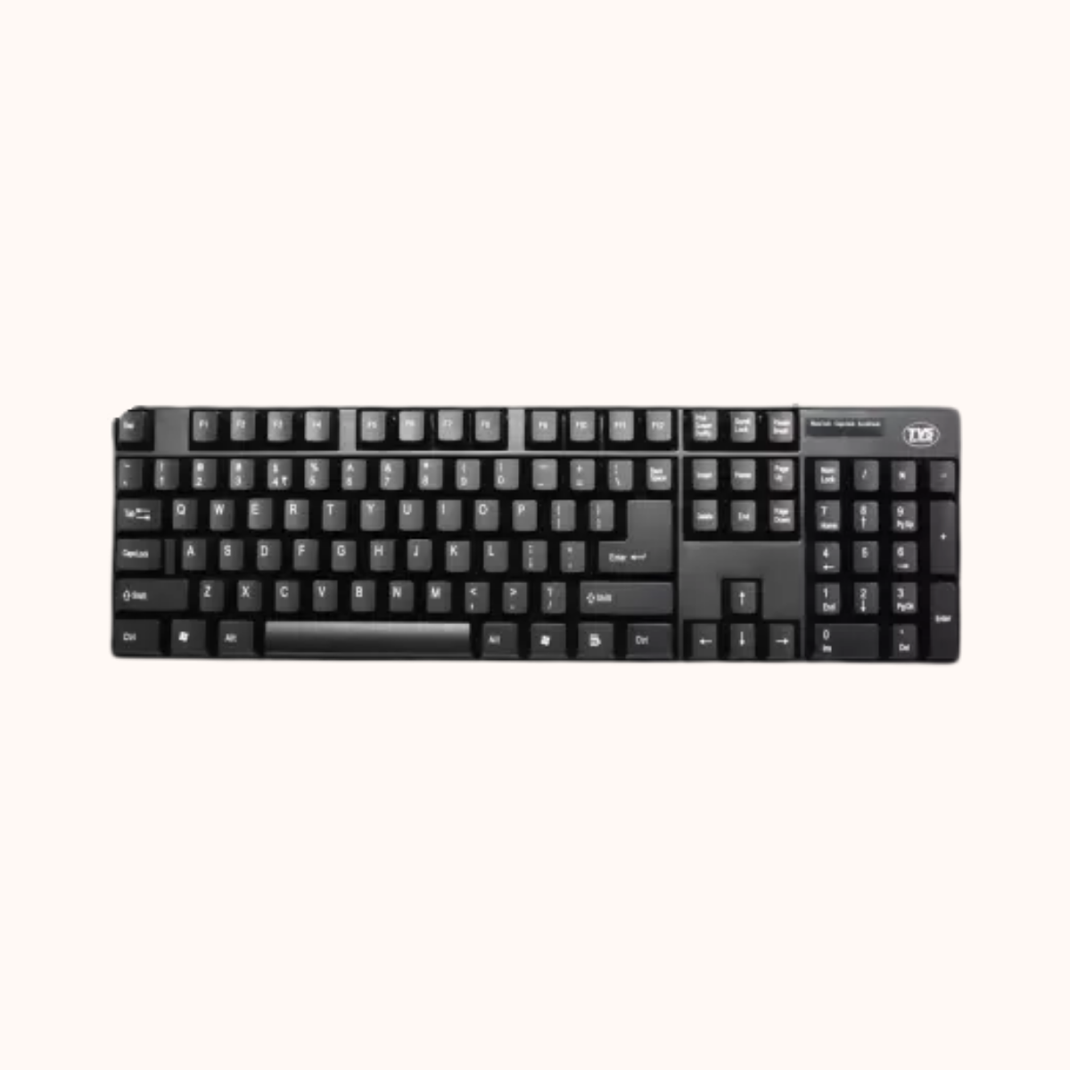Open Box Tvs Electronics Champ Keyboard Wired USB Desktop Keyboard